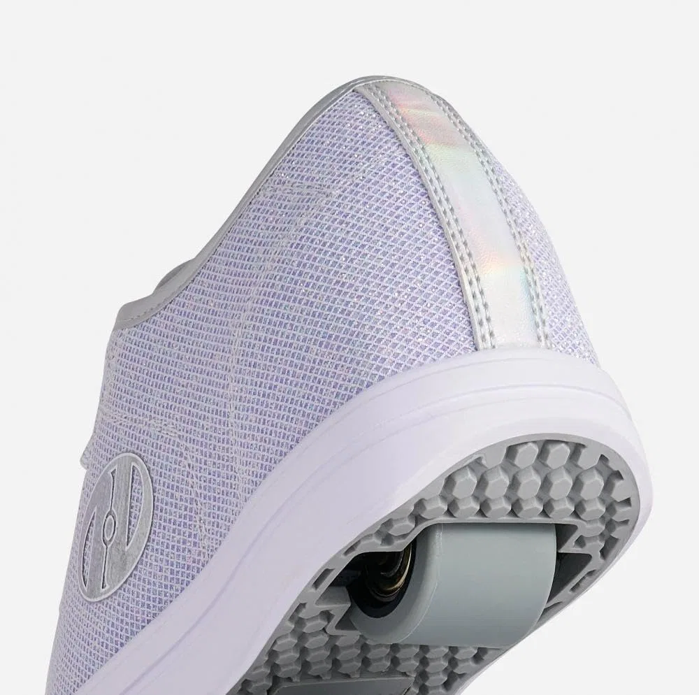 Кроссовки Heelys Minions Ezzential, белые/фиолетовые/голубые — фото 4