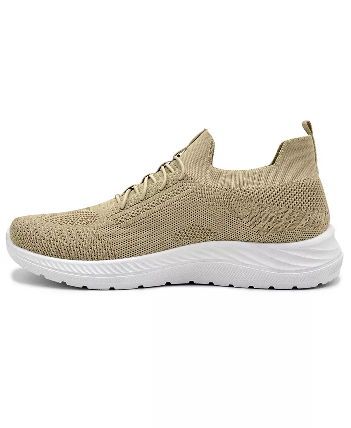 Мужские кроссовки Flux Slip On Akademiks, коричневый/бежевый — фото 3