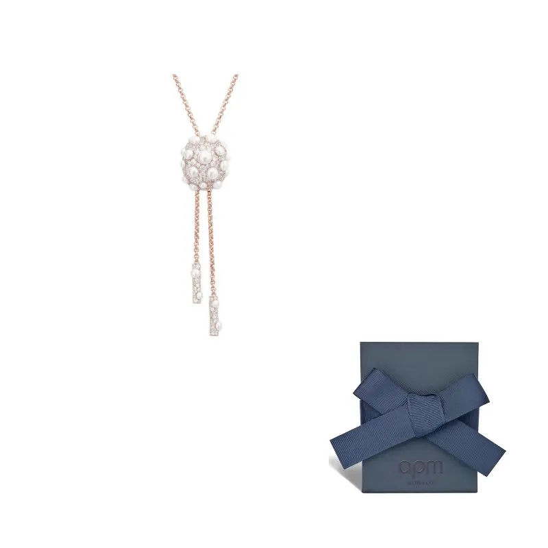 

Apm Monaco 18K Gold Alloy Necklaces Women's Rose Gold