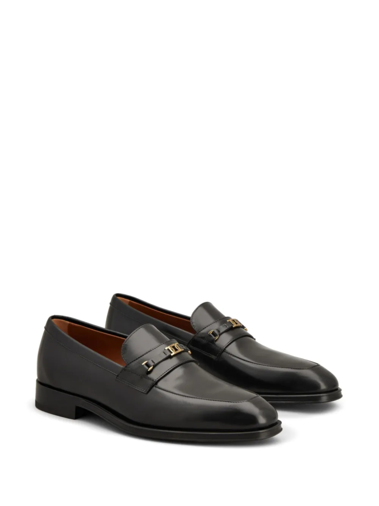 Tod's кожаные лоферы, черный — фото 2
