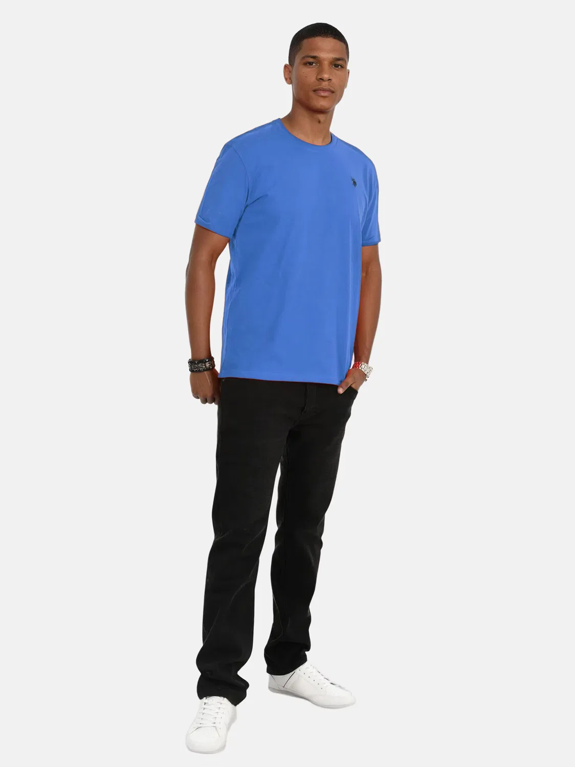 Футболка U.S. Polo Assn., Cobalt Blue — фото 4