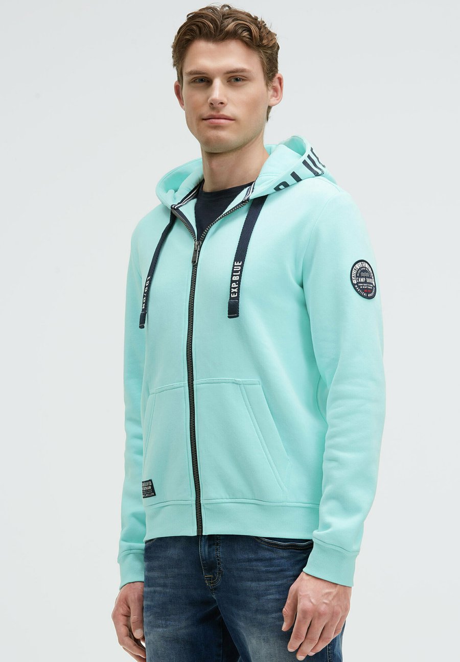 

Толстовка Camp David MIT KAPUZEN-ARTWORK, New Aqua/Blue