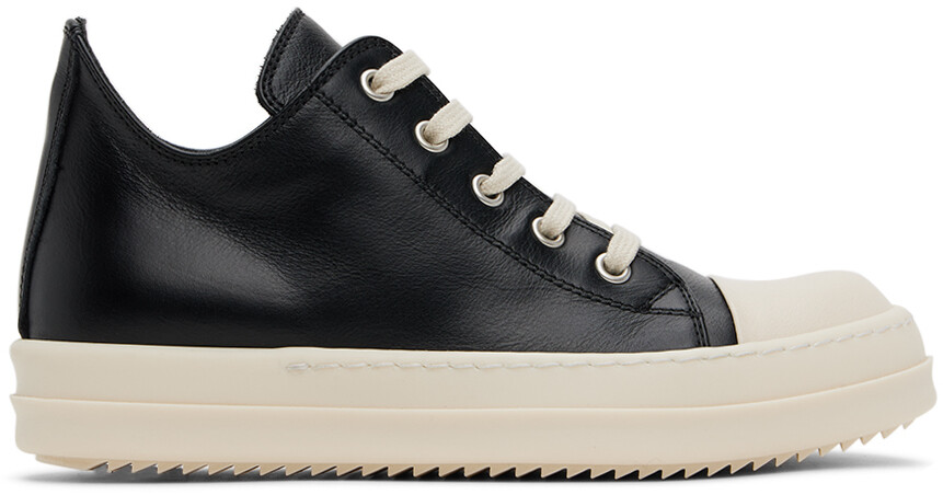 

Детские черные низкие кроссовки Rick Owens