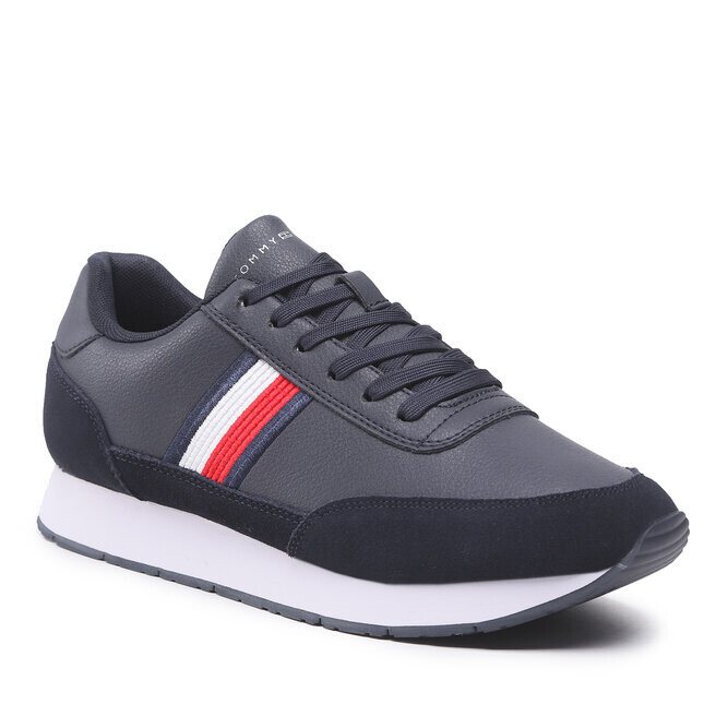 

Кроссовки Tommy Hilfiger CoreEva Runner, темно-синий, Синий;серый, Кроссовки Tommy Hilfiger CoreEva Runner, темно-синий