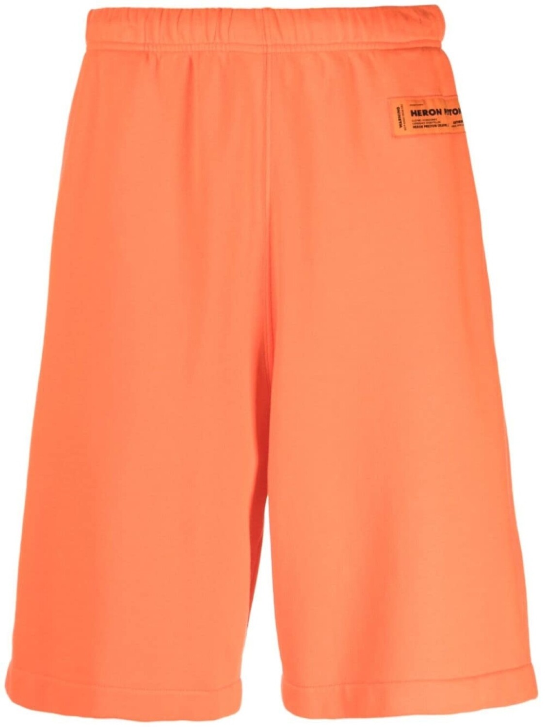 

Heron Preston спортивные шорты из переработанного хлопка, оранжевый