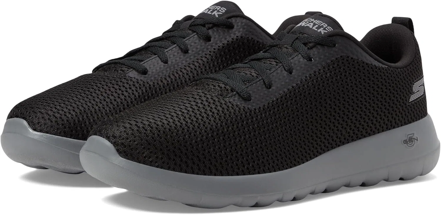 Мужские кроссовки Skechers Go Walk Max Effort, 2-Black Grey — фото 2