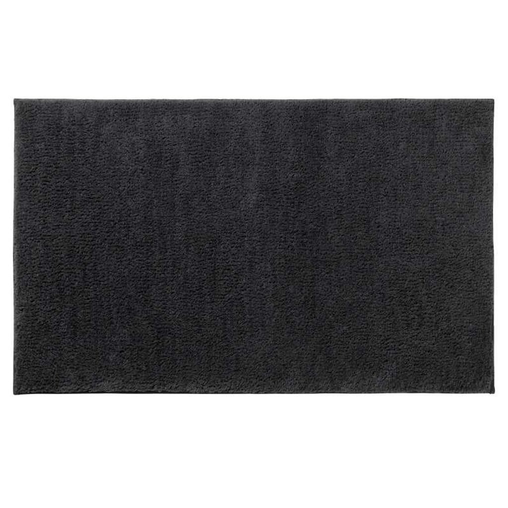 

KELA Коврик для ванной Maja 65x55 см полиэстер серый KL-23546, черный