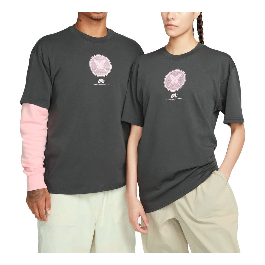 

Футболка Nike SB Yuto Max90 Skate T-Shirt Asia Sizing 'Black', черный