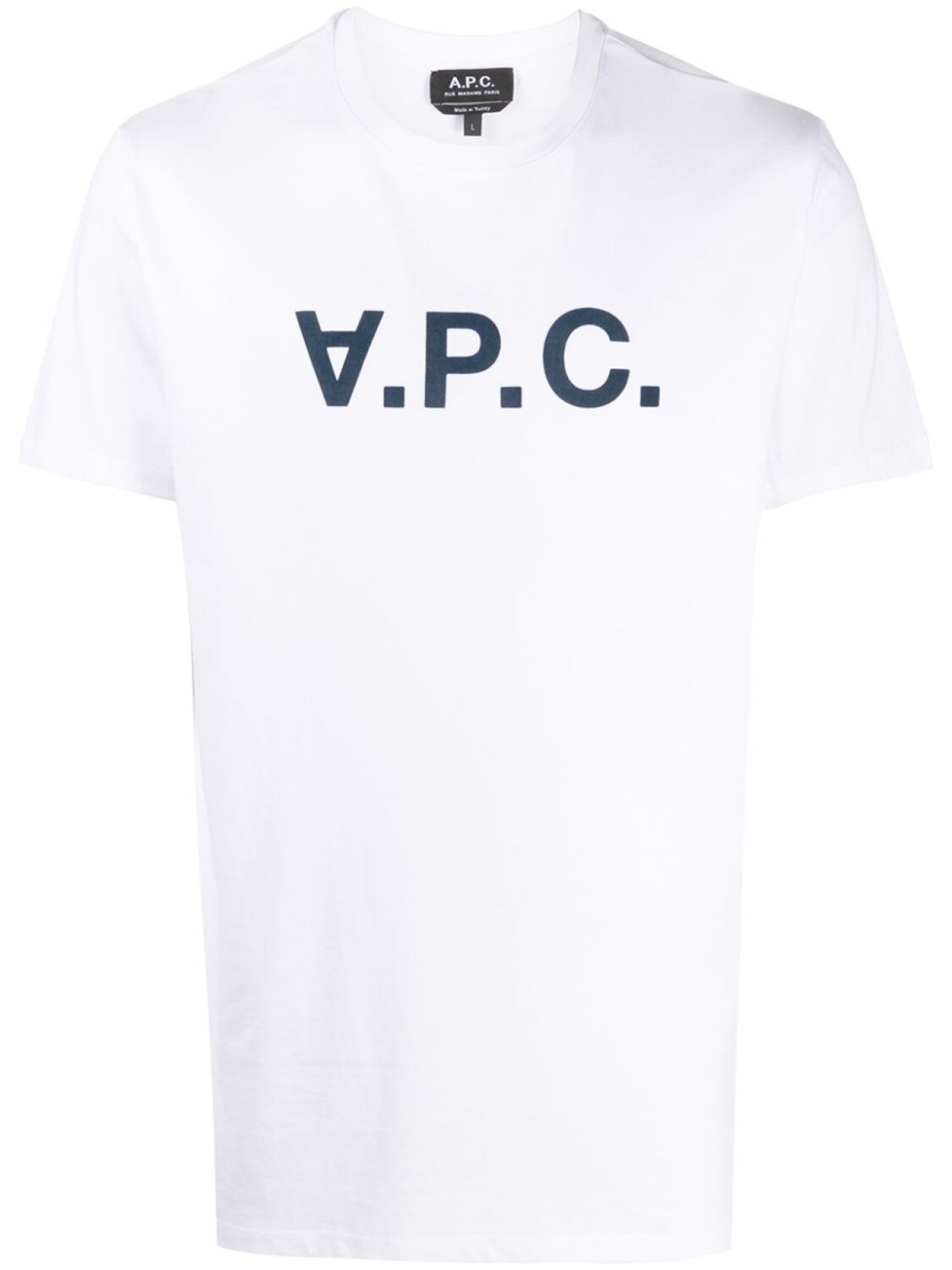 

A.P.C. футболка с логотипом, белый