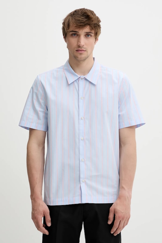 

Хлопковая рубашка Won Hundred, синий