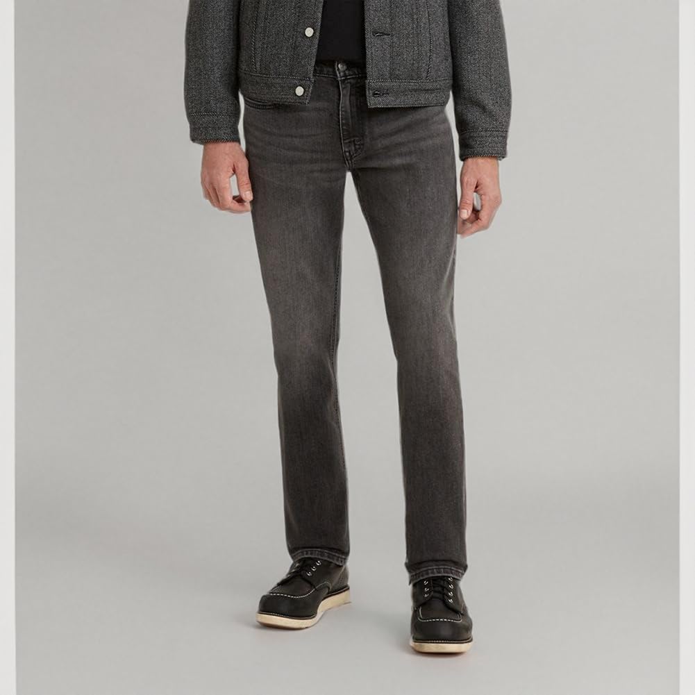 Мужские джинсы Levi's 514 прямого кроя, черный