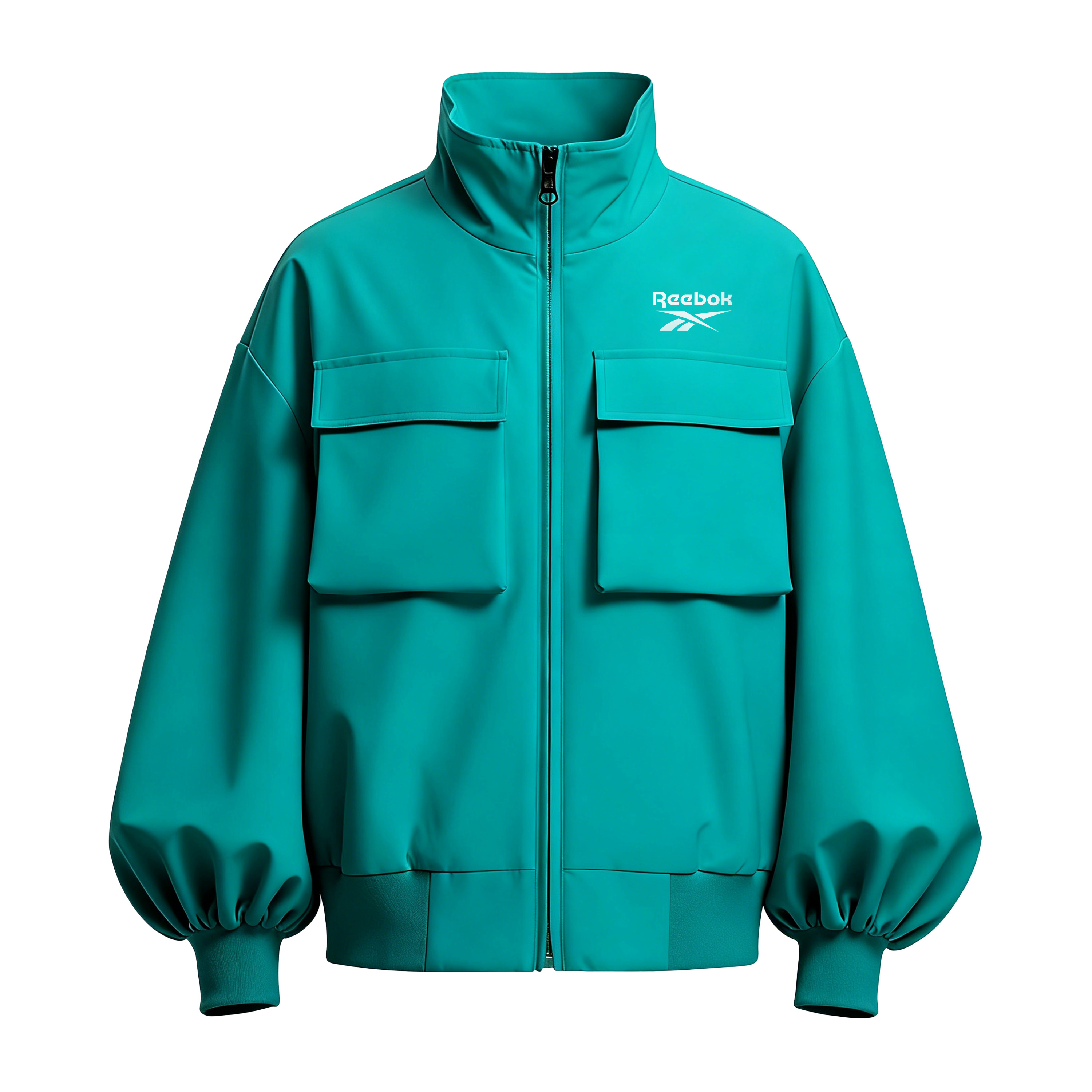 

Куртка Unisex Lapel Thickened Reebok, lake синий