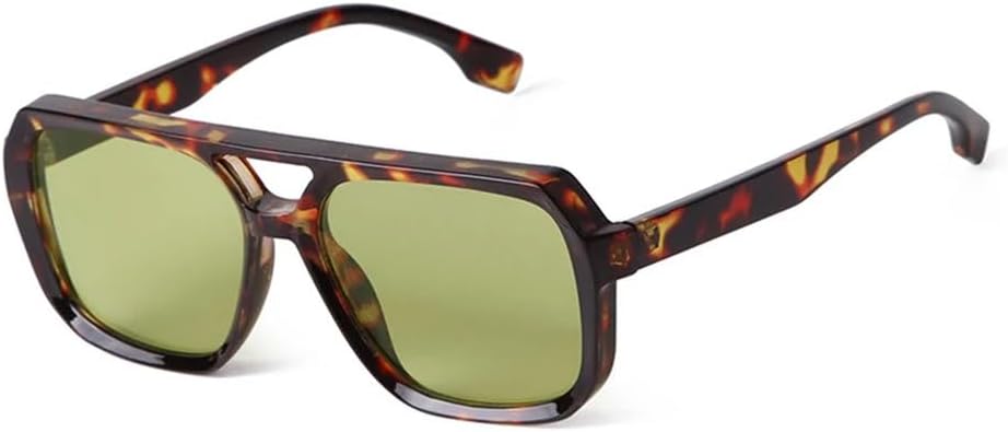 

Модные солнцезащитные очки 2027 года для женщин и мужчин, черепаховая оправа, коричневые линзы, ретро-очки, солнцезащитные очки для женщин с защитой от УФ-излучения UV400 MTZJH, C6