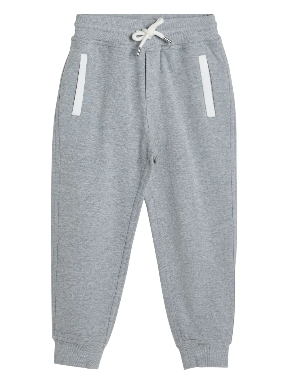 

Спортивные брюки с кулиской Brunello Cucinelli Kids, серый