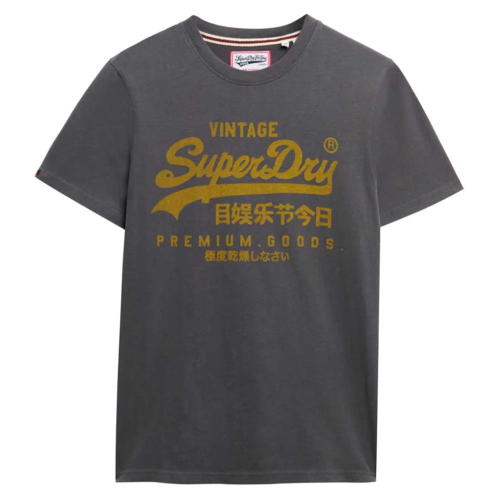 

Футболка с коротким рукавом Superdry Vl Classic, серый