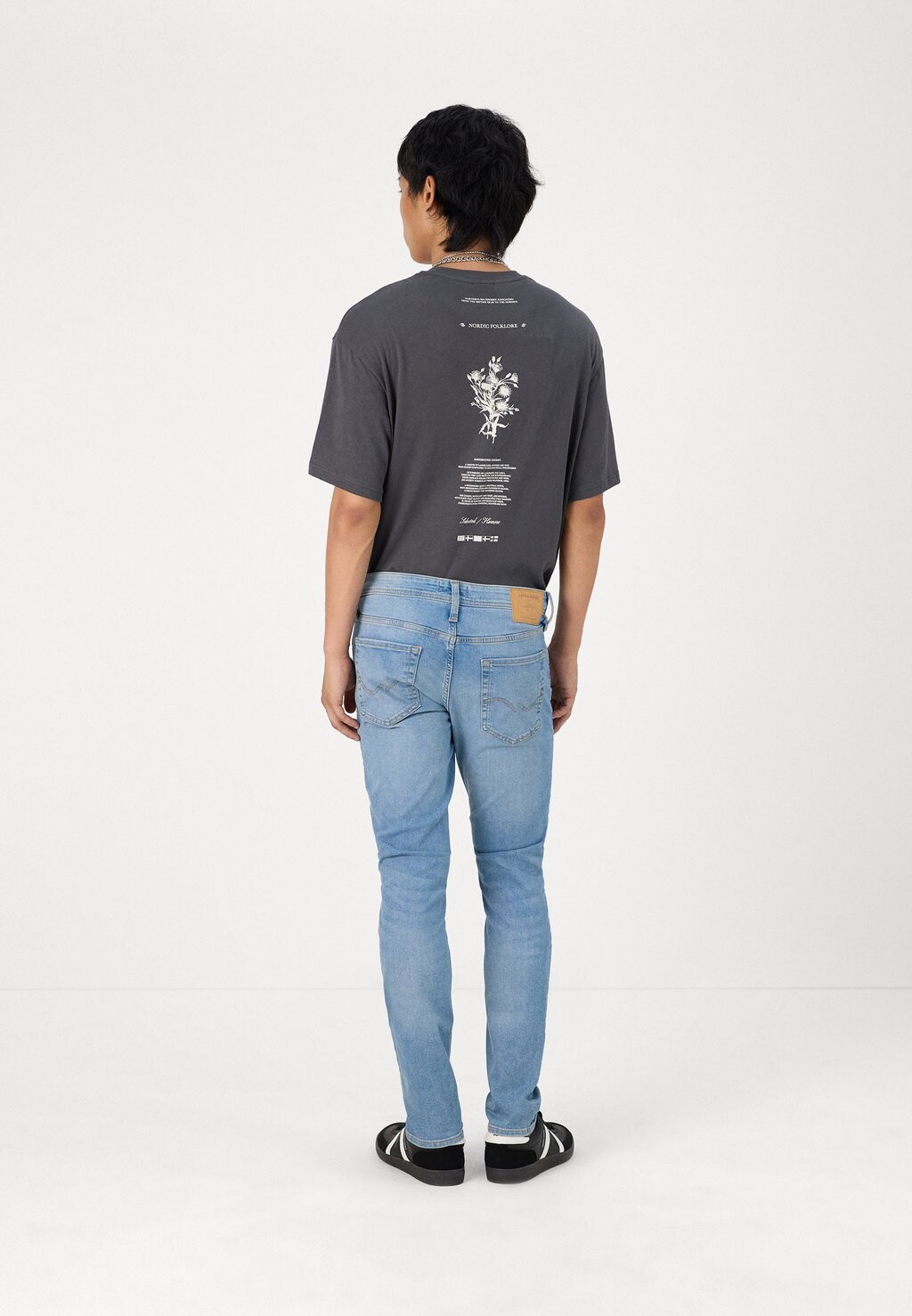 

Джинсы скинни JJIGLENN JJORIGINAL Jack & Jones, синие джинсы