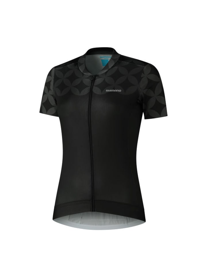 

SHIMANO Футболка с коротким рукавом и застежкой-молнией W's SAGAMI, черная, Черный, SHIMANO Футболка с коротким рукавом и застежкой-молнией W's SAGAMI, черная