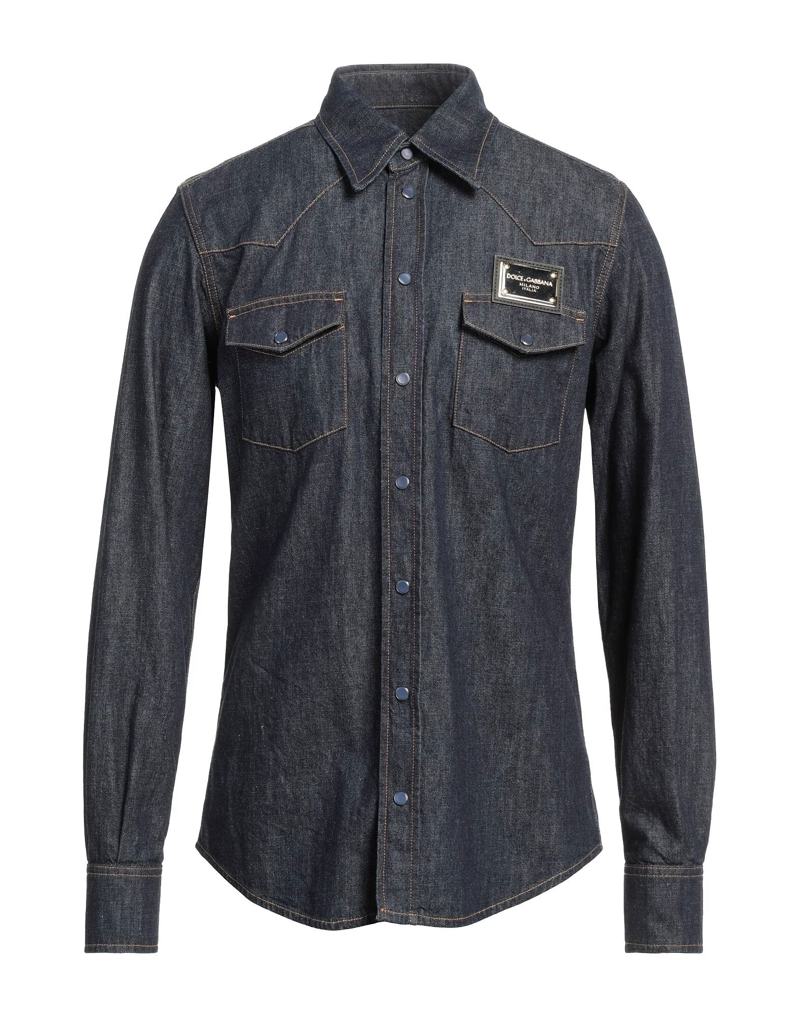

Джинсовая рубашка Dolce&Gabbana, синий