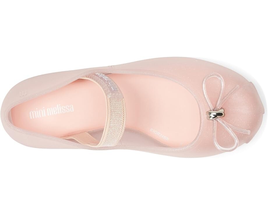 Туфли на плоской подошве Mini Melissa Mini Sophie BB, цвет Pearly Pink — фото 2