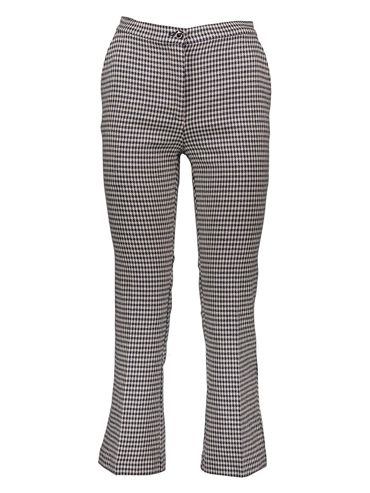 

Тканевые брюки Pinko, цвет schwarz/creme