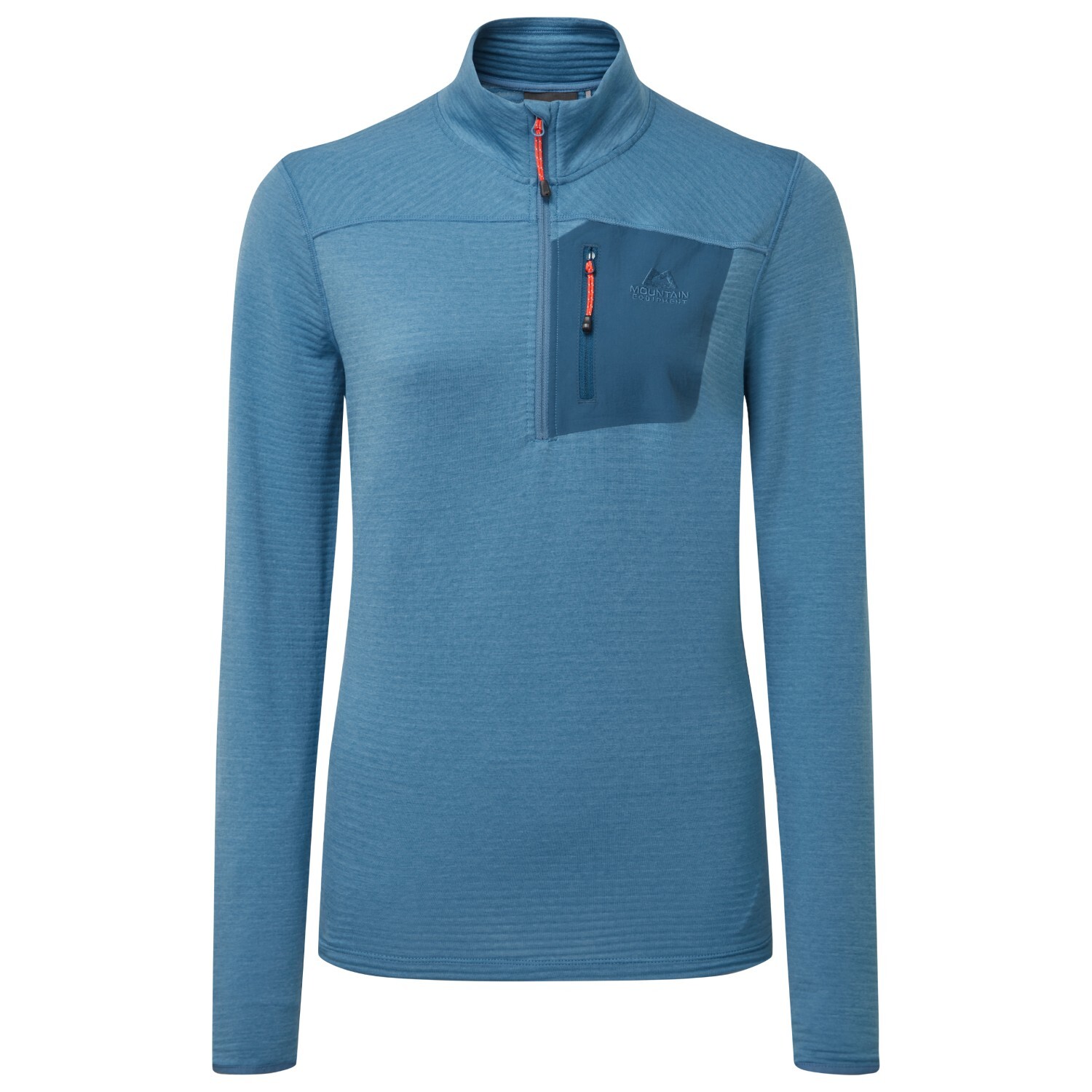 

Флисовый свитер Mountain Equipment Women's Lumiko Zip T, цвет Stellar Blue/Majolica Blue