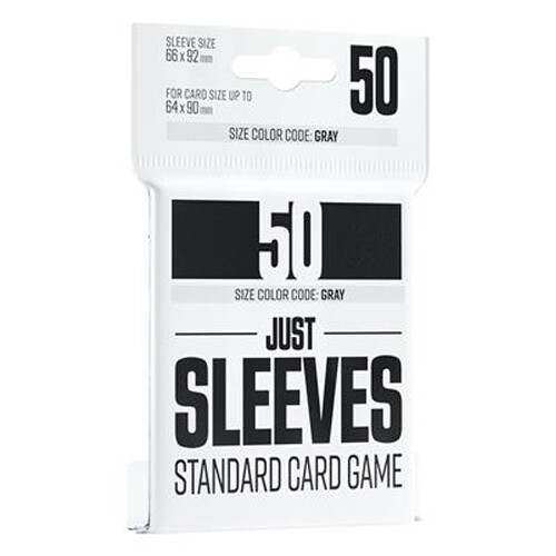 

Чехол для карточек Gamegenic Just Sleeves: Standard Card Game Black (50) Gamegenic