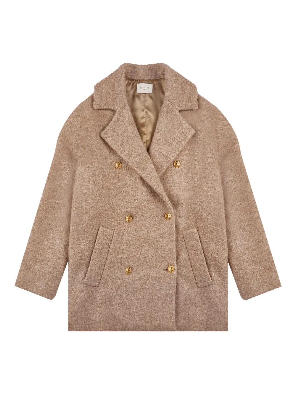 

Двубортный бушлат Montedoro, бежевый