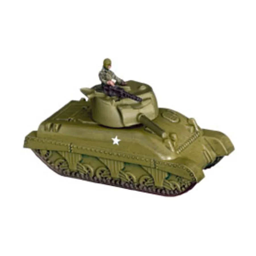 

M4A1 Шерман Командир (R), Axis & Allies - Collectible Miniatures Game - North Africa 1940-1943 Singles
