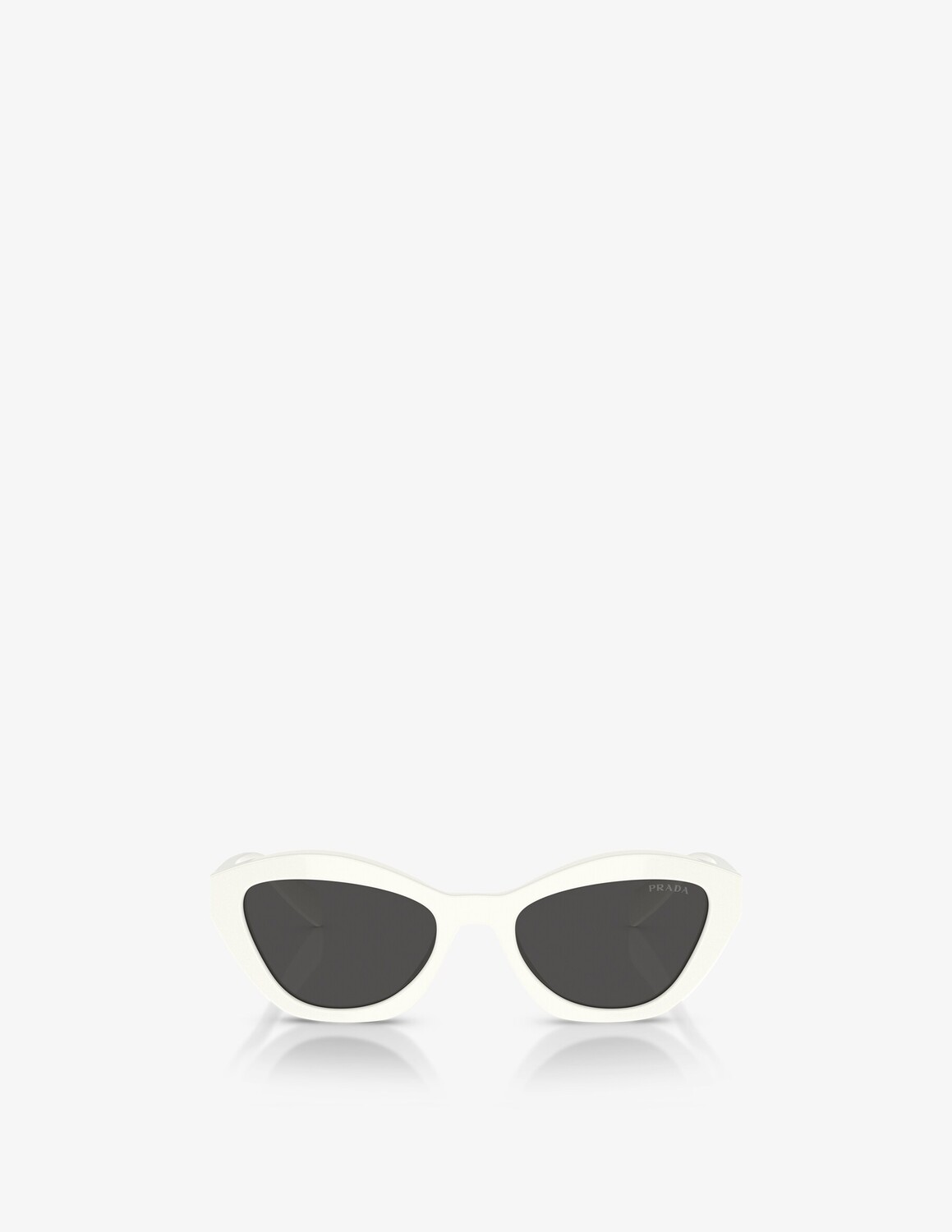 

Большие солнцезащитные очки PRA02S Prada, цвет Wht Shn, Gry