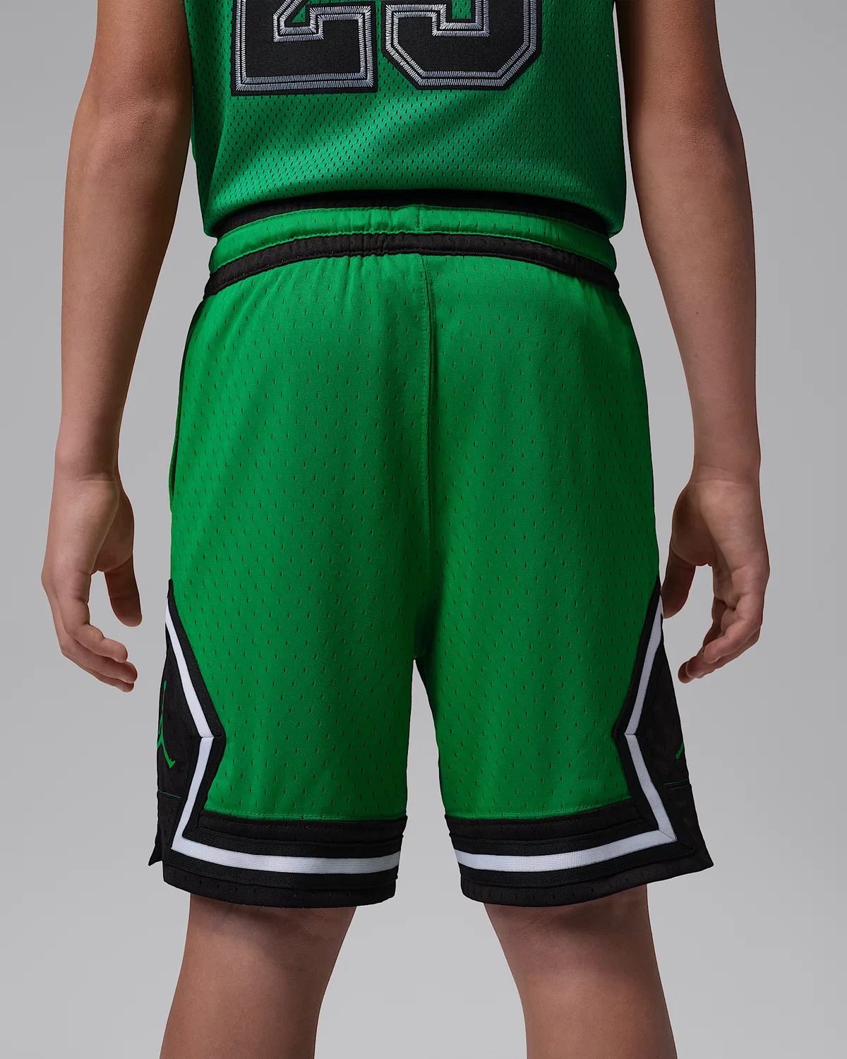 Детские шорты Jordan Dri-FIT Diamond Sport, Lucky Green — фото 3