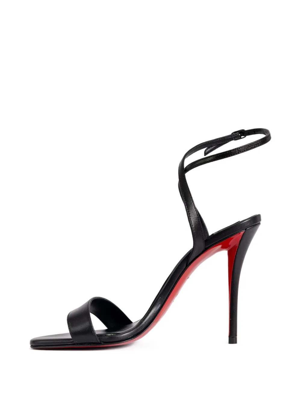 Босоножки Miss Z 100 с ремешком на щиколотке Christian Louboutin, черный — фото 2