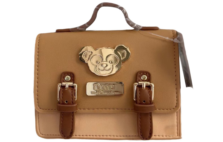 

Полиуретановая искусственная кожа Мини-сумка через плечо Женская Сумка Бежевый Disney