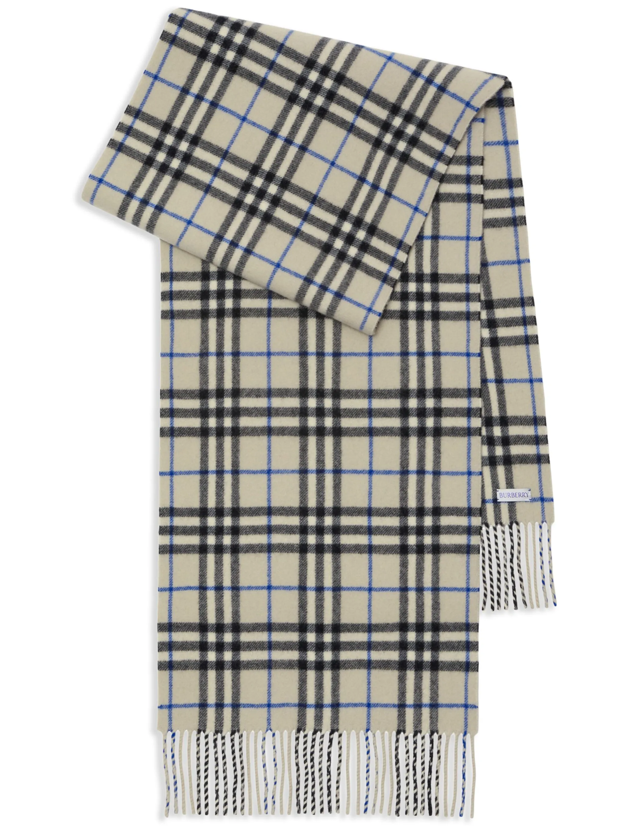 

Кашемировый шарф в клетку Vintage Check Burberry, нейтральный
