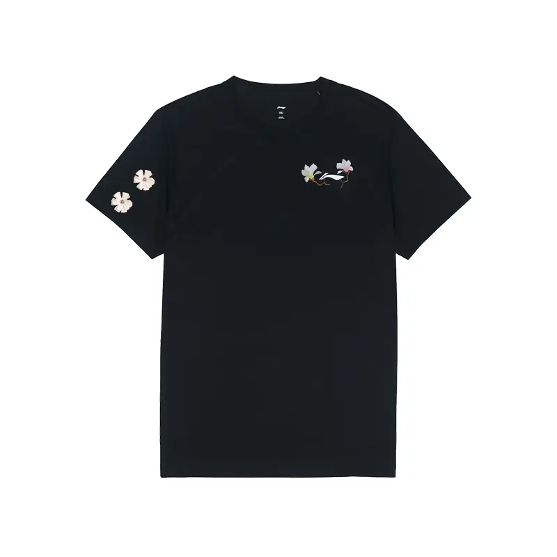 

LINING Футболка унисекс черная, Черный, LINING Футболка унисекс черная