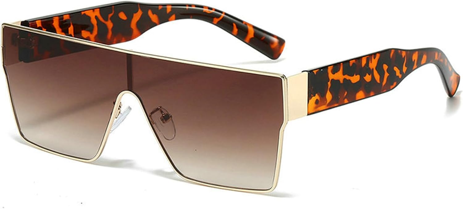 

Солнцезащитные очки Helena Square для женщин, модные, с большой металлической оправой, винтажные, для мужчин, ретро, ​​градиентные цвета, защита от ультрафиолета UV400 S68, C2