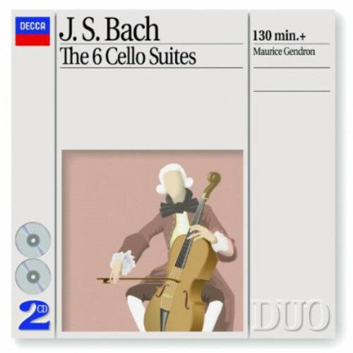 

CD диск Bach, J.C. / Gendron: 6 Cello Suites