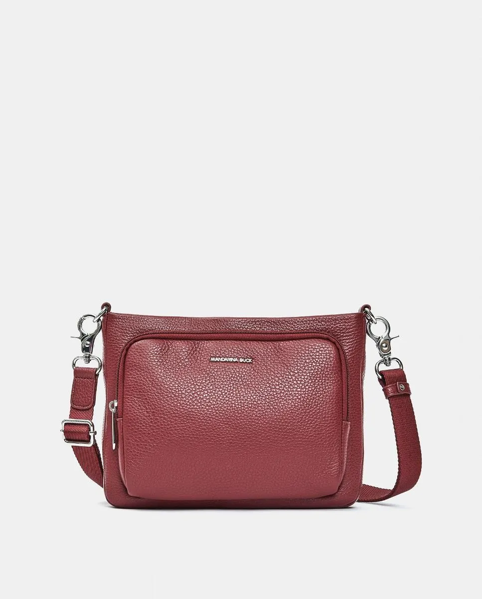 

Бордовая квадратная сумка через плечо Mandarina Duck