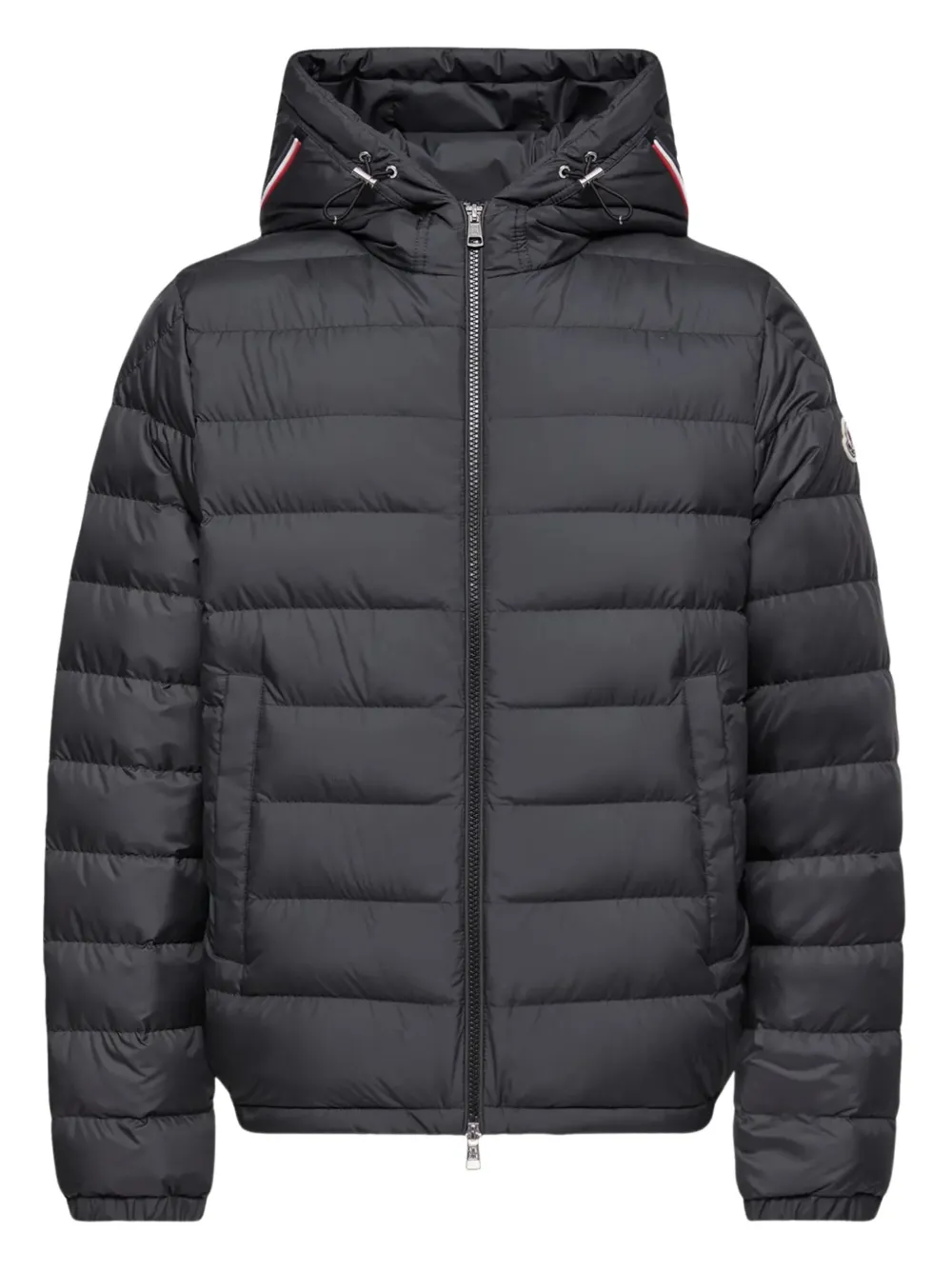 

Пуховик с капюшоном Moncler, черный