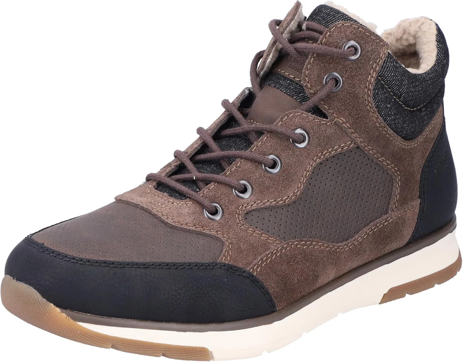 Мужские короткие ботинки Rieker B2044, Brown Combi