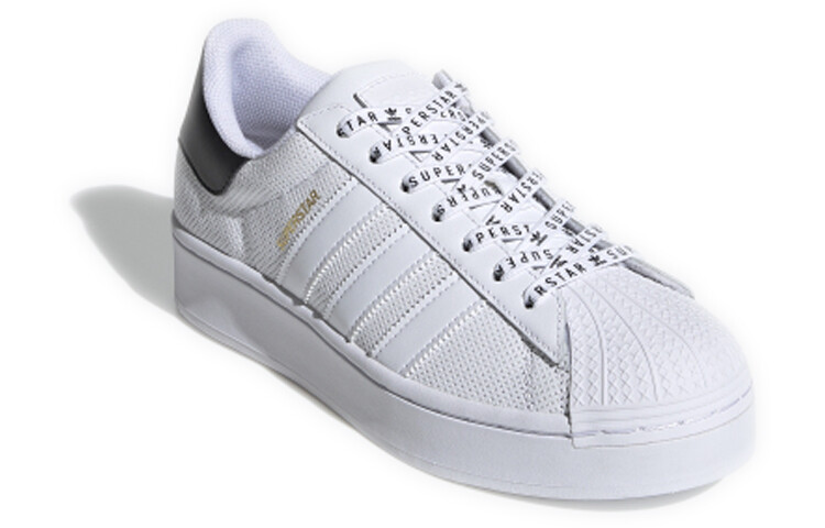 Кроссовки Adidas Originals Superstar Bold 'White Black' Women's — фото 2