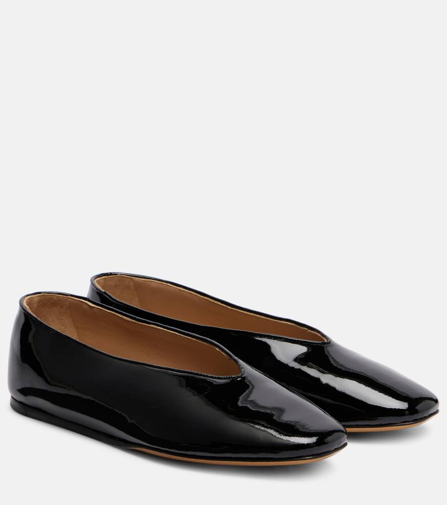 Балетки Regency из лаковой кожи Le Monde Béryl, Black