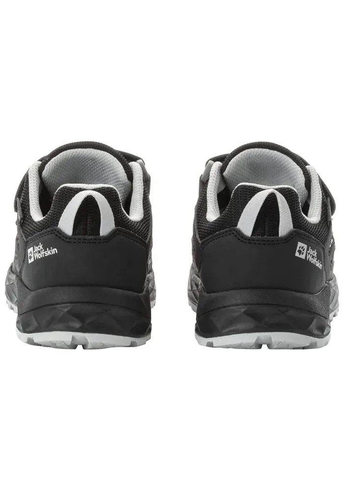 Кроссовки Jack Wolfskin "WOODLAND 2 TEXAPORE LOW VC K", цвет Phantom — фото 3