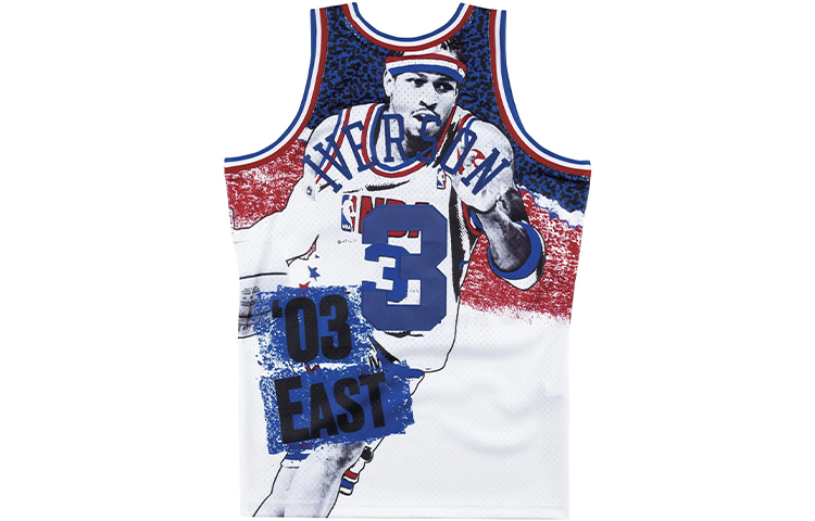 

Mitchell Ness Баскетбольная майка Mitchell & Ness SW Fan Edition мужская white