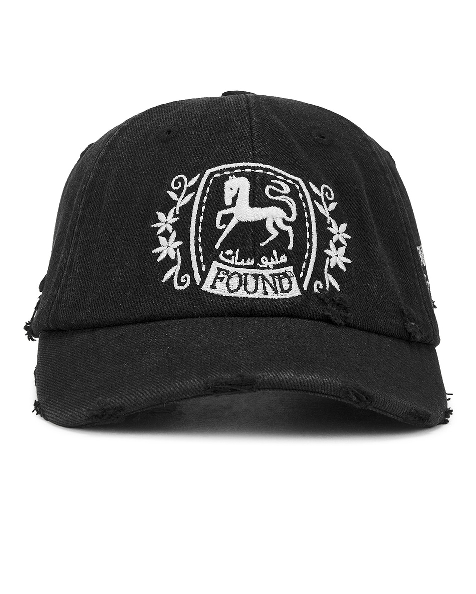 

Кепка с логотипом и гербом Found, цвет Vintage Black