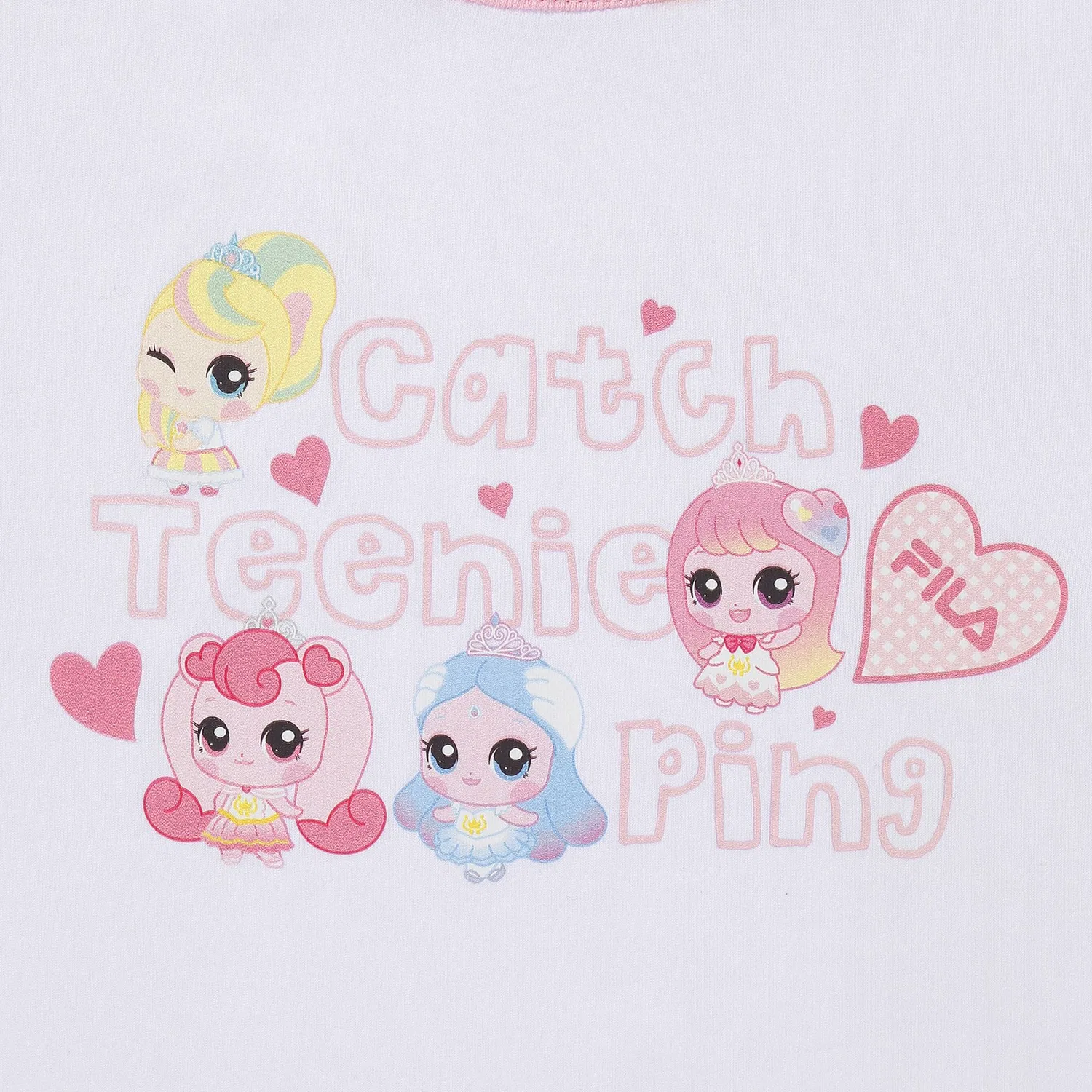 Детский комплект из сирсакера Princess Catch Teenieping от Fila Kids — фото 4