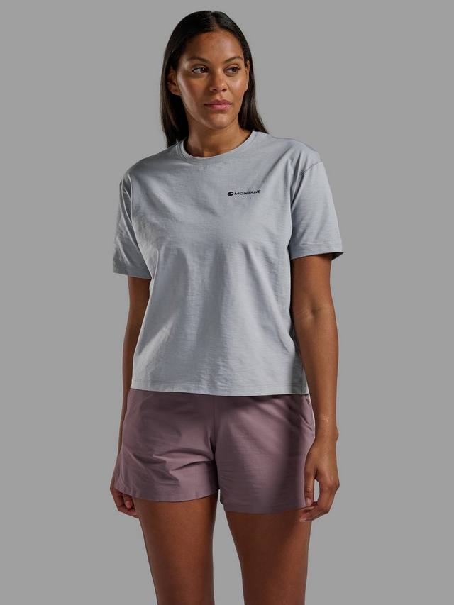 

Спортивная футболка alhena Montane, цвет Pebble Blue