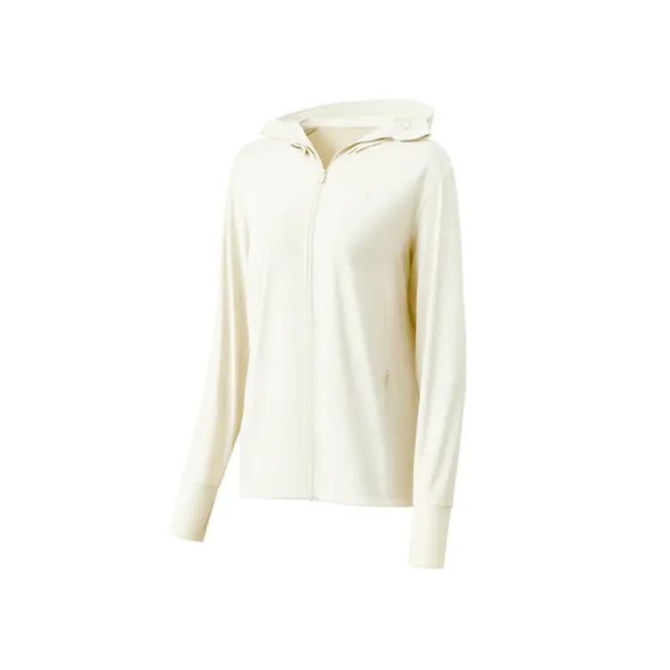 

XIAOYEHEZI Защитная одежда от солнца унисекс, Loose Fit Hooded, Milkshake White