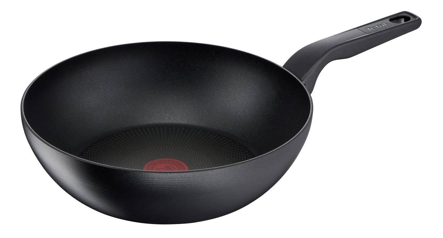 

Wok pan hard titanium pro Tefal, черный