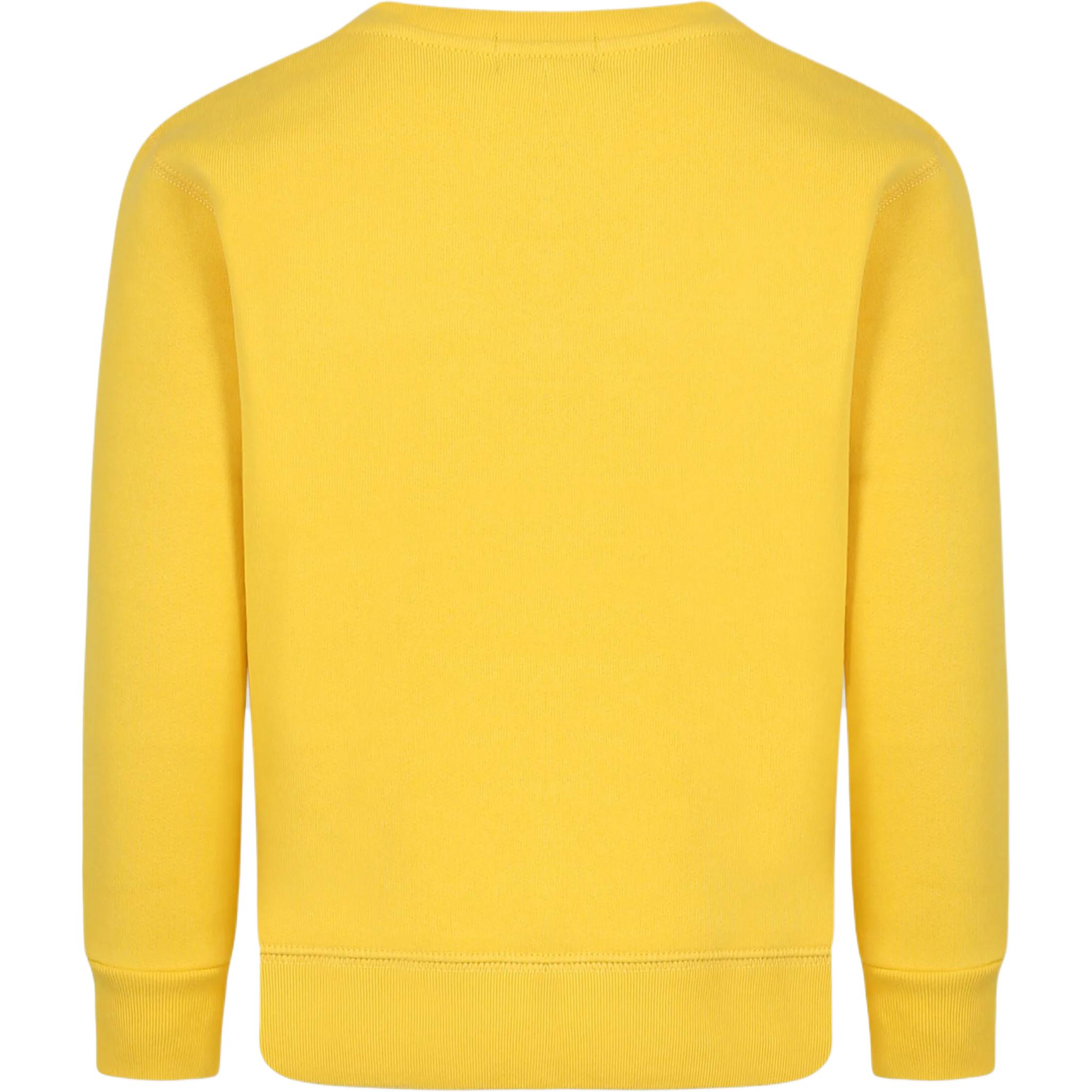 Polo Ralph Lauren Золотой мужской свитшот Gold — фото 2