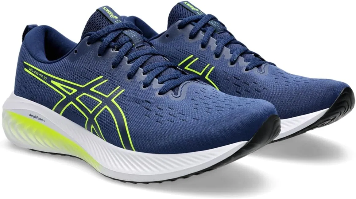 Мужские кроссовки ASICS Gel-Excite 10, Blue Expanse Safety Yellow — фото 2